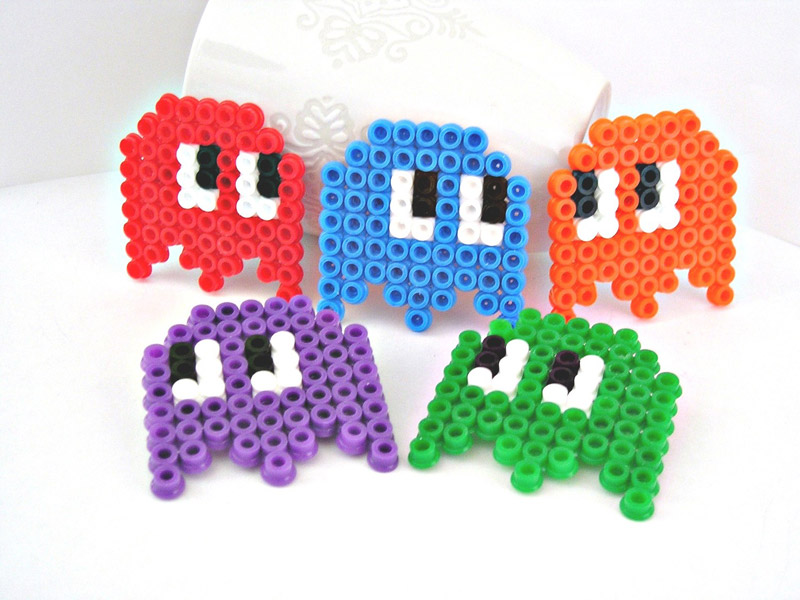 Comecocos con Hama Beads o Pyssla