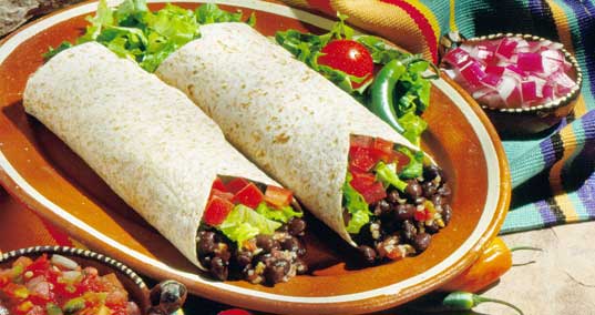 Burritos Mexicanos con carne picada