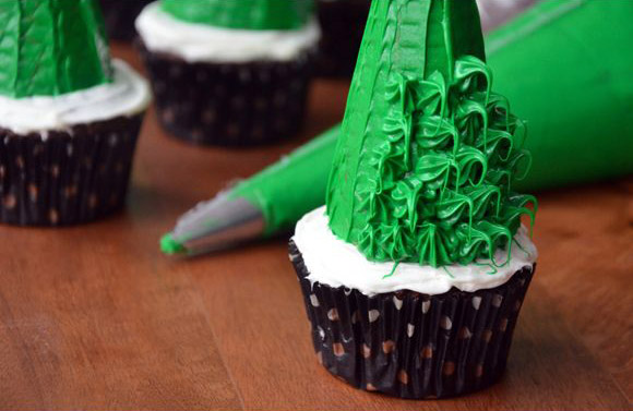 Cupcakes Árbol de Navidad