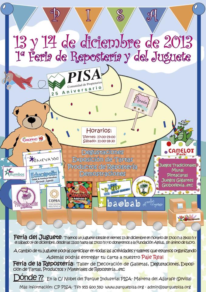 1ª Feria de repostería y del juguete de PISA SEVILLA