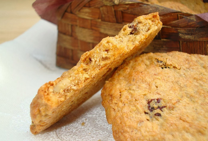 Galletas de espelta con manzana