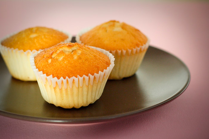 Receta básica de cupcakes de vainilla