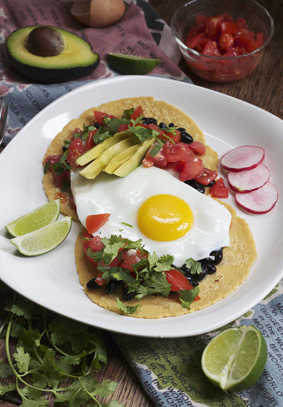 Receta de los huevos rancheros