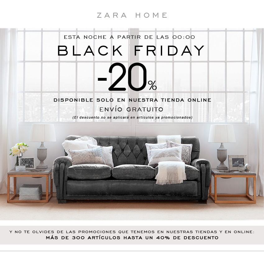 Black Friday en Zara Home