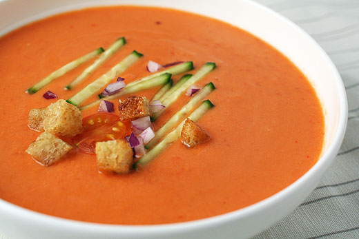 Gazpacho y salmorejo eterno debate